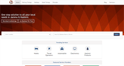 Desktop Screenshot of dialkashmir.com